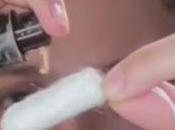 Vlogger belleza tampón para aplicar maquillaje, esta enloqueciendo todos
