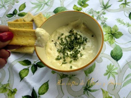 Dip de queso feta y limón
