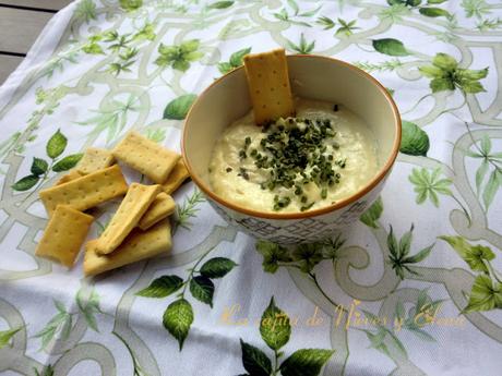 Dip de queso feta y limón