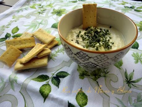 Dip de queso feta y limón