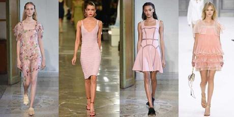 Resultado de imagen de tendencias primavera verano 2017 EL COLOR ROSA