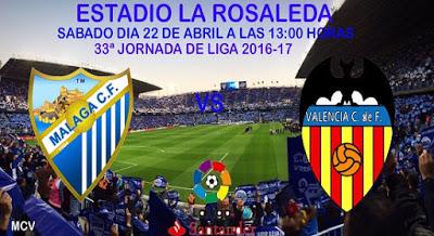 MALAGA CF vs  VALENCIA CF