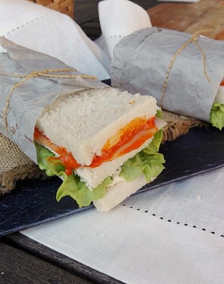 Sandwich con salsa picante ¡Repetirás!