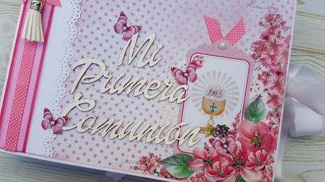 Scrapbooking tutorial: Álbum de Comunión con Kora Projects Scrapbooking tutorial: Álbum de Comunión con Kora Projects