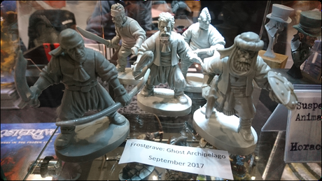 Enanos, Tripulantes (Ghost Archipelago), Orco y Rhino Frostgrave - Primeras imágenes en el Salute