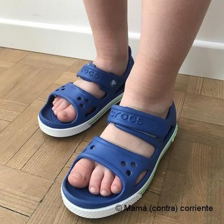 Crocs Crocband II Sandal Kids (color azul)