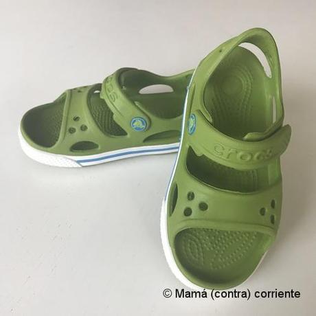 Crocs Crocband II Sandal Kids (color verde)