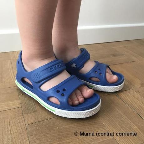 Crocs Crocband II Sandal Kids (color azul)