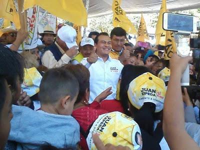 MITIN EN TEXCOCO EN APOYO A JUAN ZEPEDA CANDIDATO A GOBERNADOR DEL ESTADO DE MÉXICO