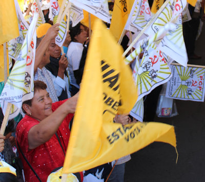 MITIN EN TEXCOCO EN APOYO A JUAN ZEPEDA CANDIDATO A GOBERNADOR DEL ESTADO DE MÉXICO
