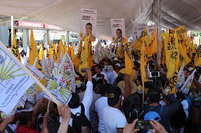 MITIN EN TEXCOCO EN APOYO A JUAN ZEPEDA CANDIDATO A GOBERNADOR DEL ESTADO DE MÉXICO