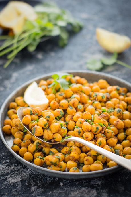 Garbanzos con toque oriental