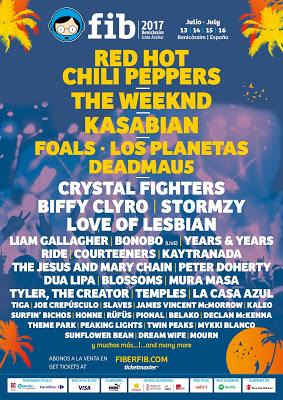 Nuevas confirmaciones FIB 2017: The Jesus & Mary Chain, Years & Years, Temples y muchos más...