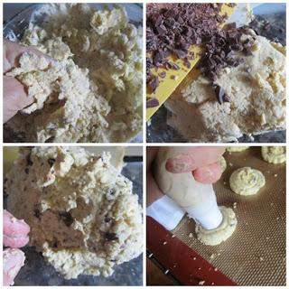 Galletas de kiwi veganas, sin gluten, sin lactosa y con y sin  azúcar