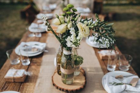 20 Ideas para decorar la mesa de tu boda con estilo rústico
