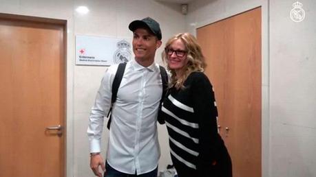 Julia Roberts fue la invitada de honor del Real Madrid en el Bernabéu