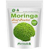 Moringa 500g polvo de hoja PREMIUM PLUS, mejor calidad garantizada (1x500g)