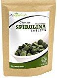 Superalimentos dietas Tabletas Organicas Spirulina (300 x 500mg) | La mejor calidad disponible | Por MySuperfoods
