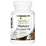 fairvital - Maitake - 90 cápsulas vegetarianas de grifola frondosa - 500 mg de polvo de seta