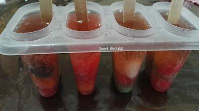 Helados de jelly beans