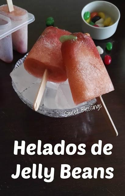 Helados de jelly beans