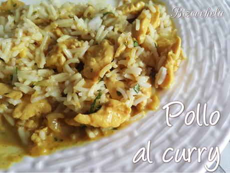 POLLO AL CURRY EN 15 MINUTOS