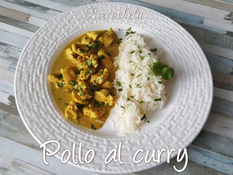 POLLO AL CURRY EN 15 MINUTOS