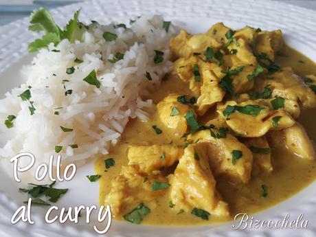 POLLO AL CURRY EN 15 MINUTOS