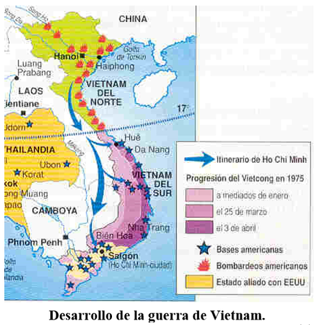 Síntesis de los principales conflictos durante la Guerra Fría