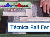 Como hacer rail fence. Videotutorial