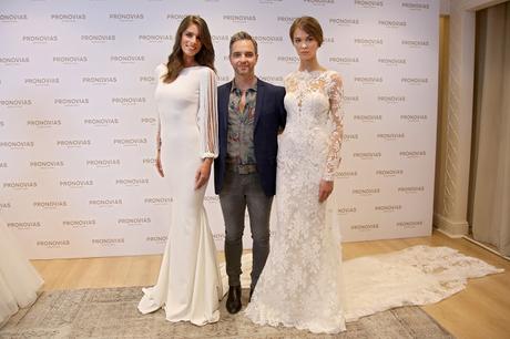 Atelier Pronovias presenta un avance de su nueva colección 2018 con la presencia de Ana Boyer y joyas de Rabat