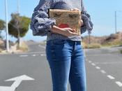 Vichy mangas abullonadas