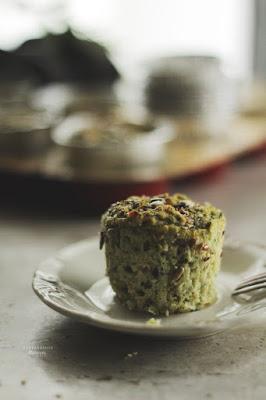Muffins salados de brocoli y queso fresco