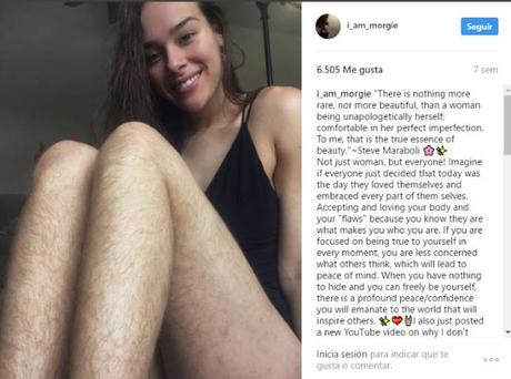 La chica que demostró que la #belleza también viene con pelos  #Mujeres (FOTO)