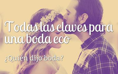 Todas las claves para una boda eco