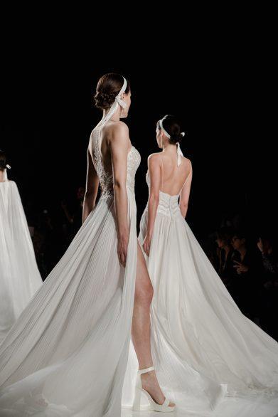 desfile rosa clará barcelona www.bodasdecuento.com