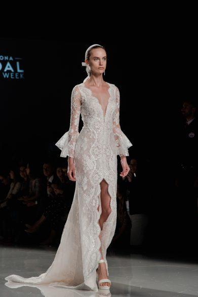 vestido rosa clará colección 2018