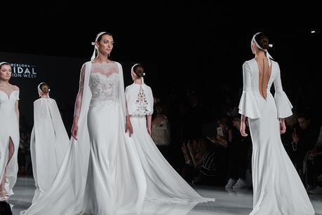 desfile rosa clará barcelona www.bodasdecuento.com