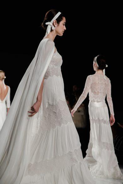 desfile rosa clará barcelona www.bodasdecuento.com