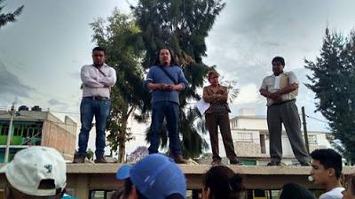 ENTRE LOS MAYORDOMOS DE SAN MIGUEL TOCUILA SE COLÓ EL CUÑADO DEL TERCER DELEGADO Y COMENZÓ EL DISTURBIO