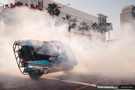 Stadium SUPER Trucks en Long Beach. ¿Alguien ha dicho que no puedan volar?