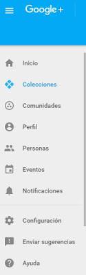 Google plus: Columna de perfil 