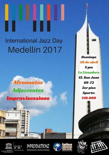 Adjazzentes + Afronautas + Improvissesions = International Jazz Day 2017