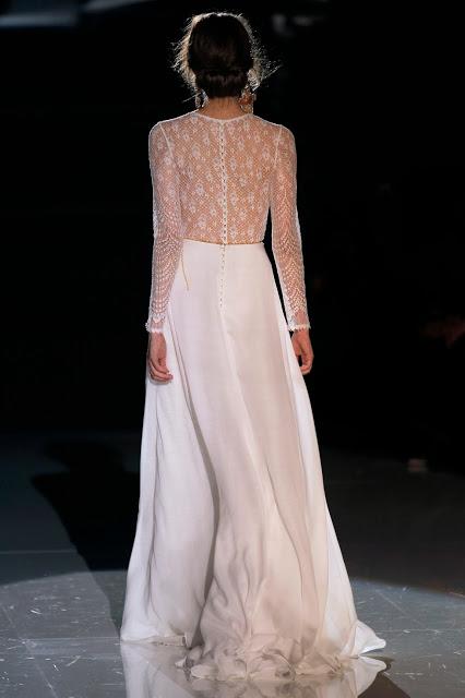 Metrópolis es la colección de novias 2018 de Jesús Peiró pensada para la mujer urbana y que quiere estar a la última