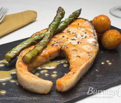 Salmón con mostaza y miel Salmón con mostaza y miel de Burruezo congelados