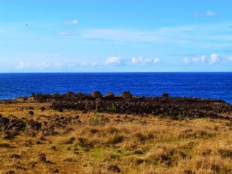 Ahu Akahanga. Rapa Nui