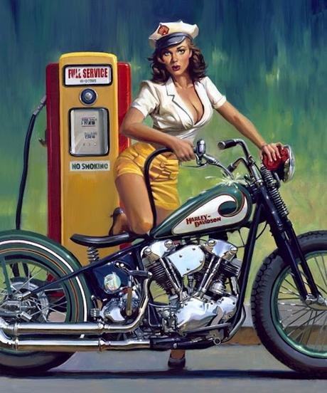 LAS CHICAS PIN-UP DE DAVID UHL