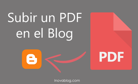 Como poner un pdf en blogger