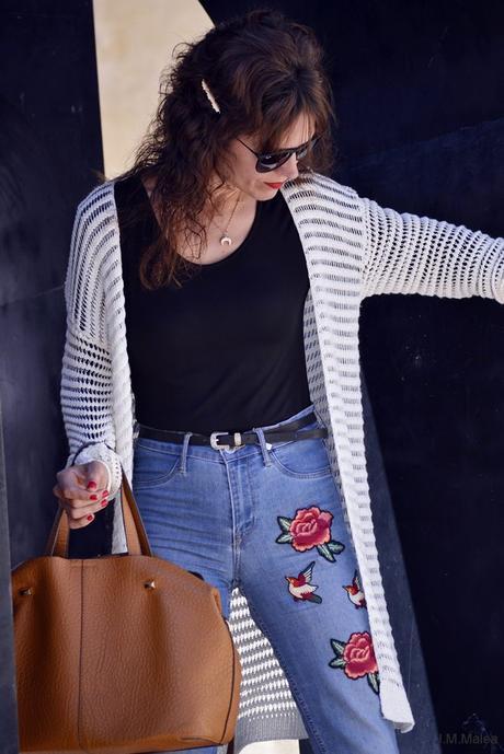 DIY PANTALONES BORDADOS