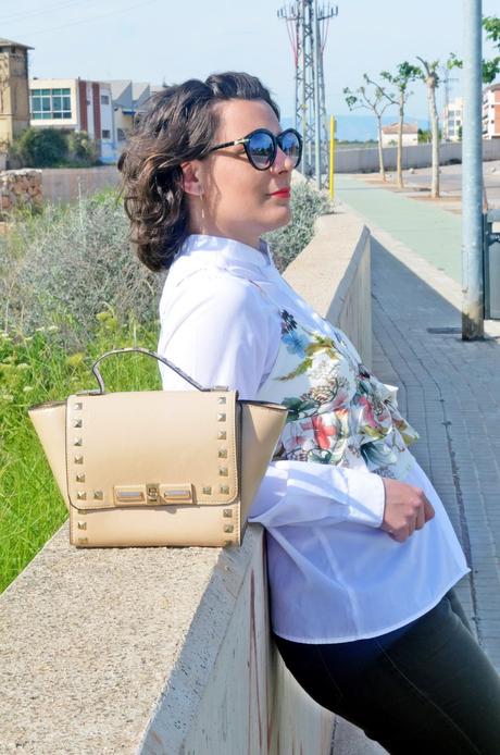 Superposición: Top sobre camisa